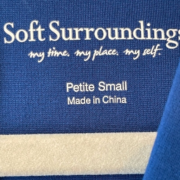 Soft Surroundings Lagia Maxi Dress in Royal Blue Size SP - Picture 4 of 7